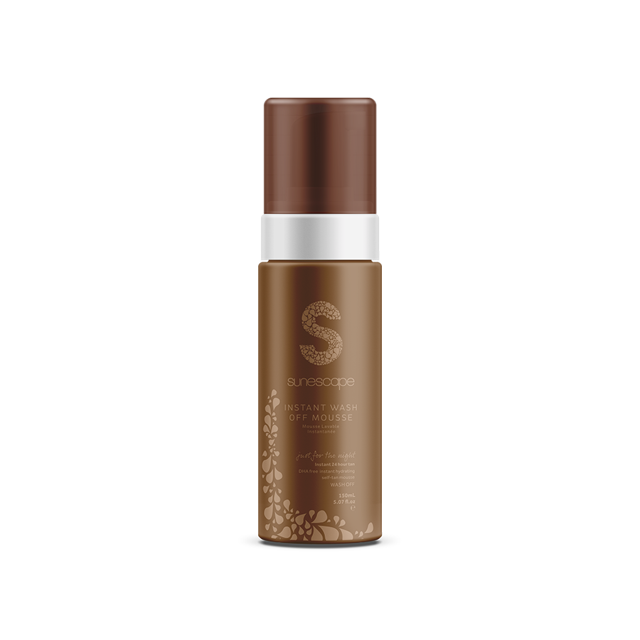 Sunescape Instant Self Tan Wash-Off Mousse (DHA-Free)